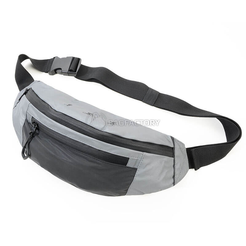 Поясная сумка Troika REFLACTIVE серая (BLB03/GY)