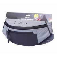 Поясная сумка Troika REFLACTIVE серая (BLB03/GY)