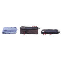 Набор органайзеров для одежды Troika BUSINESS PACKING CUBES 3 шт. (BBG56/GY)