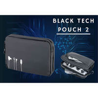 Органайзер для аксессуаров Troika Zipper BLACK TECH POUCH 2 черный (BBL64/BK)