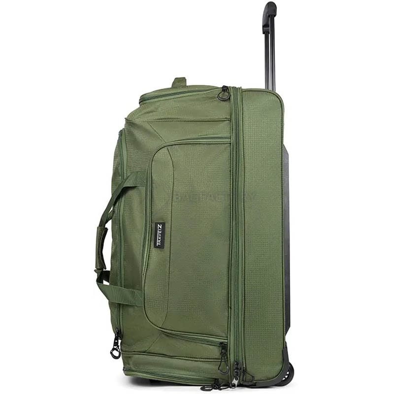 Дорожная сумка на колесах TravelZ Wheelbag Doubleloader green 96L (931072)