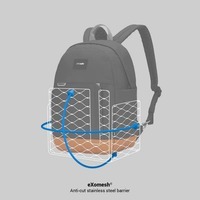 Городской рюкзак антивор Pacsafe GO 15L 6 ст. защиты Мятный (35110528)