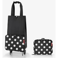 Сумка-трансформер на колесах Reisenthel 29x66x27 см 30 л dots white (HK7073)