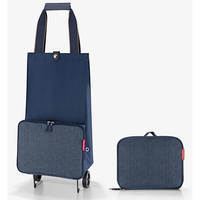 Сумка-трансформер на колесах Reisenthel 29x66x27 см 30 л herringbone dark blue (HK4113)