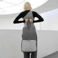 Сумка-трансформер на колесах Reisenthel 29x66x27 см 30 л herringbone grey (HK7074)