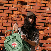 Городской рюкзак Fjallraven Kanken 16 л Frost Green-Confetti Pattern (23510.664-916)