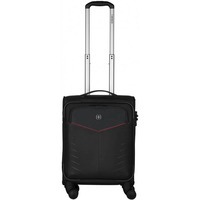 Чемодан на 4 колесах Wenger Syght Black S с карманом для ноутбука 15.6