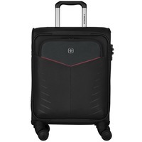 Чемодан на 4 колесах Wenger Syght Black S с карманом для ноутбука 15.6