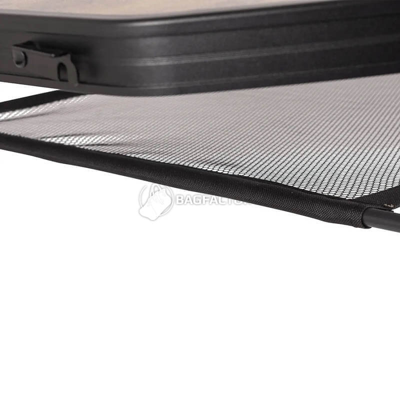 Стол Bo-Camp Woodbine Oval 150x80 см Black/Wood look (DAS301532)