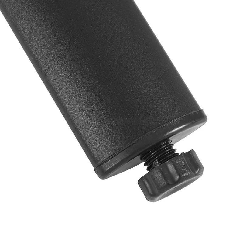 Стол Bo-Camp Woodbine Oval 150x80 см Black/Wood look (DAS301532)