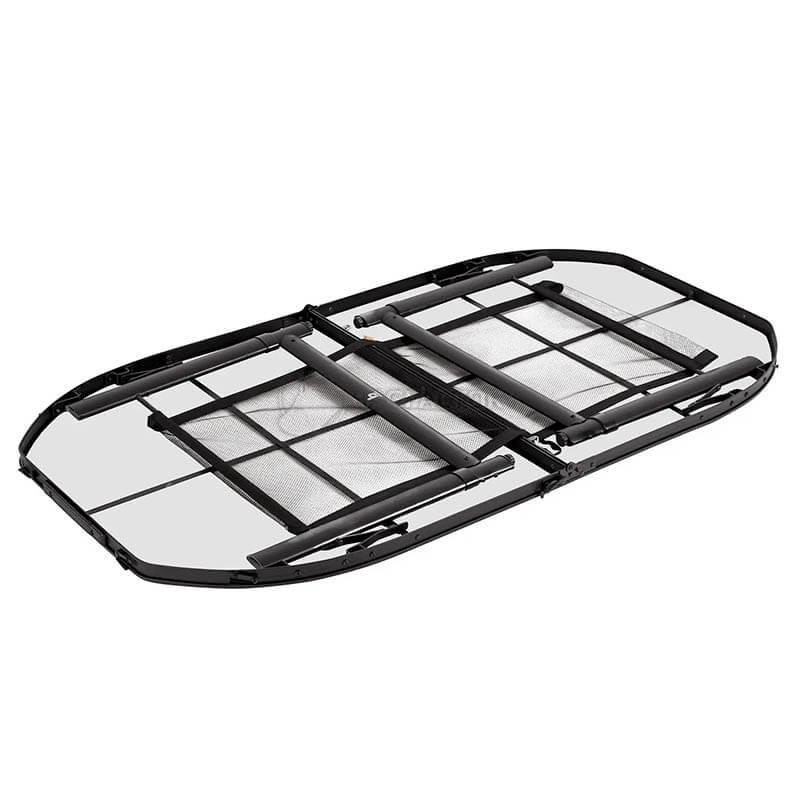 Стол Bo-Camp Woodbine Oval 150x80 см Black/Wood look (DAS301532)