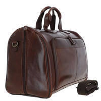 Дорожная кожаная сумка Ashwood 8150 Brown 36л (8150 BROWN)