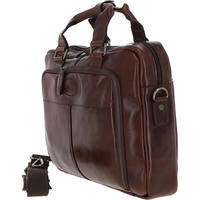 Мужская кожаная сумка Ashwood 8143 Brown (8143 BROWN)