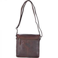 Мужская кожаная сумка Ashwood F84 Brandy (F84 BRANDY)