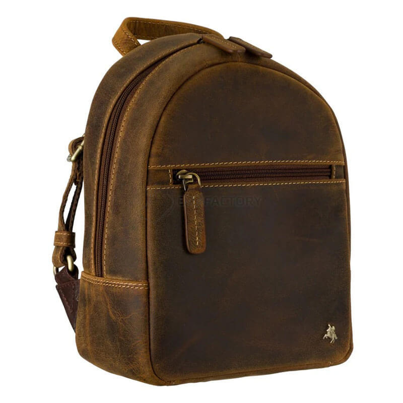 Городской кожаный рюкзак Visconti S46 Molly Oil Tan (S46 OIL TAN)