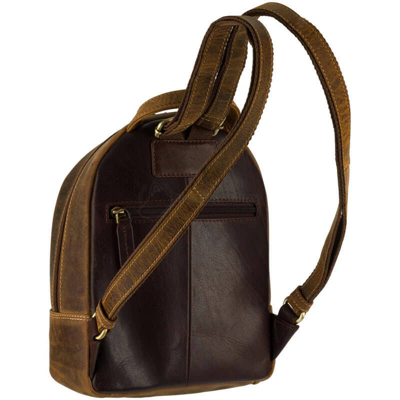 Городской кожаный рюкзак Visconti S46 Molly Oil Tan (S46 OIL TAN)