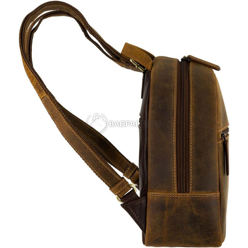 Городской кожаный рюкзак Visconti S46 Molly Oil Tan (S46 OIL TAN)