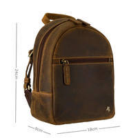 Городской кожаный рюкзак Visconti S46 Molly Oil Tan (S46 OIL TAN)