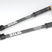 Треккинговые палки Silva Trekking Aluminium Cork 140 см Black (SLV 38121)