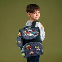 Школьный каркасный рюкзак Kite Education 501 HW Hot Wheels 11.5 л (HW24-501S)