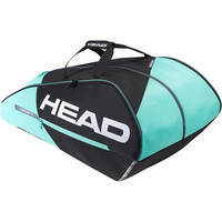 Сумка для тенниса Head Tour Team 12R Black/Mint (724794218754)