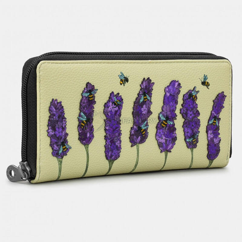 Кошелек женский Yoshi Y1257 Baxter Bee Lavender Black (Y1257 BEE 1)