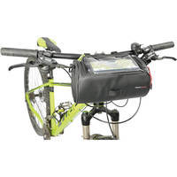 Велосипедная сумка на руль Troika Bike Bag 4л черная (BKB30/BK)