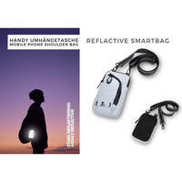Сумка через плечо Troika Reflactive Smartbag светоотражающая серый (SBG03/GY)