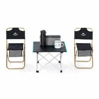 Стол раскладной Naturehike NH19Z008-Z Размер S 41х34.5х29 см серый (6927595737293)
