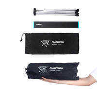 Стол раскладной Naturehike NH19Z008-Z Размер S 41х34.5х29 см черный (6927595737309)