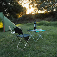 Стол раскладной Naturehike NH19Z008-Z Размер L 68х46х40.5 см серый (6927595750872)