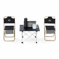 Стол раскладной Naturehike NH19Z008-Z Размер L 68х46х40.5 см серый (6927595750872)