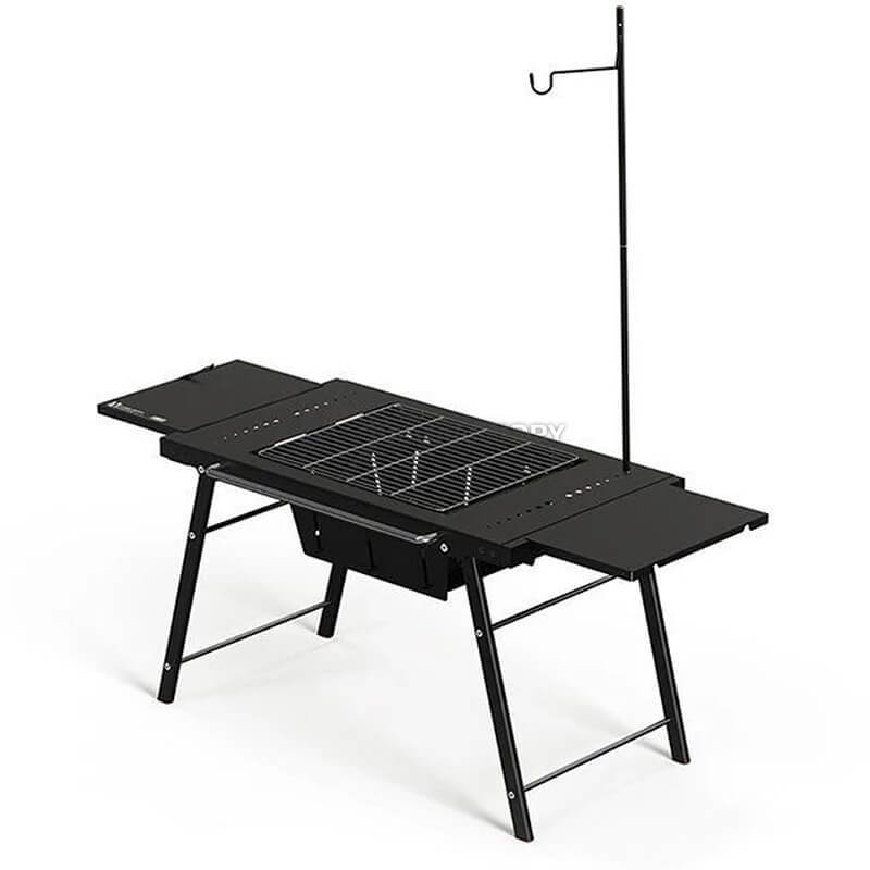 Стол для барбекю стальной Naturehike CNK2300CW014 черный (6976023923289)