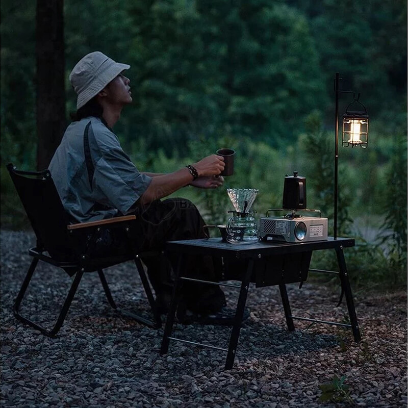 Стол для барбекю стальной Naturehike CNK2300CW014 черный (6976023923289)