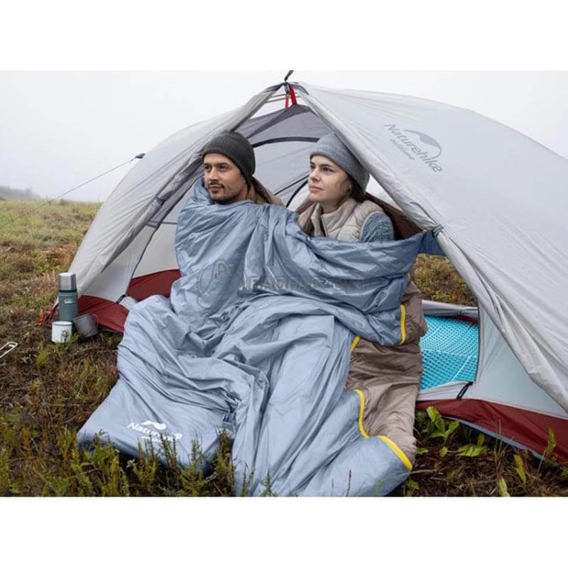 Спальный мешок Naturehike Summer LW180 NH21MSD09 левый 15°C XL 205 см зеленый (6927595777961-L)