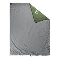 Спальный мешок Naturehike LW180 NH21MSD04 правый 15°C XL 205 см темно-зеленый (6927595786956-R)