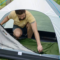 Спальный мешок Naturehike LW180 NH21MSD04 правый 15°C XL 205 см темно-зеленый (6927595786956-R)