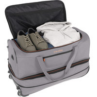 Дорожная сумка на 2 колесах Travelite BASICS Grey L exp. 98/119л (TL096276-04)