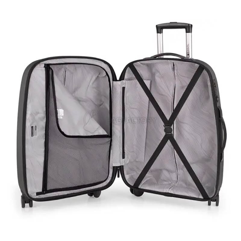 Чемодан на 4-х колесах Gabol Paradise XP M 70/79 л Grey (931386)