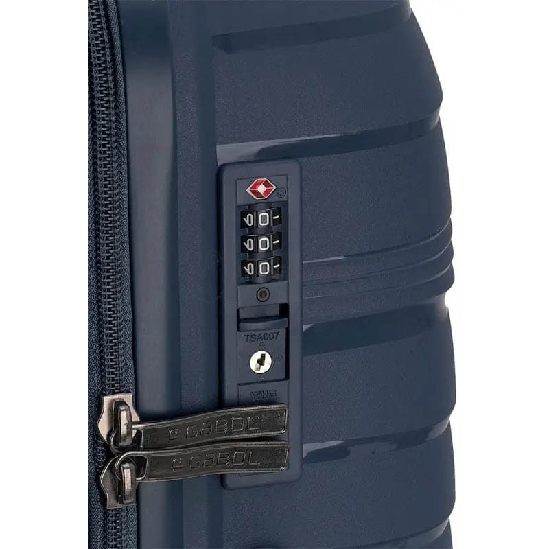 Чемодан на 4-х колесах Gabol Kiba M 72/80 л Azul Marino (931383)