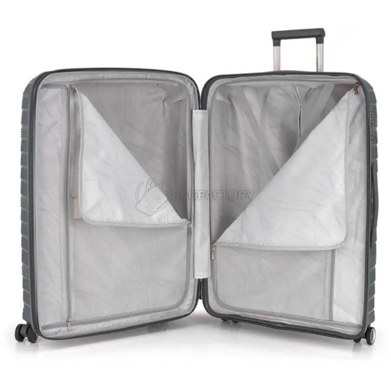 Чемодан на 4-х колесах Gabol Kiba L 114/124 л Gris (931377)