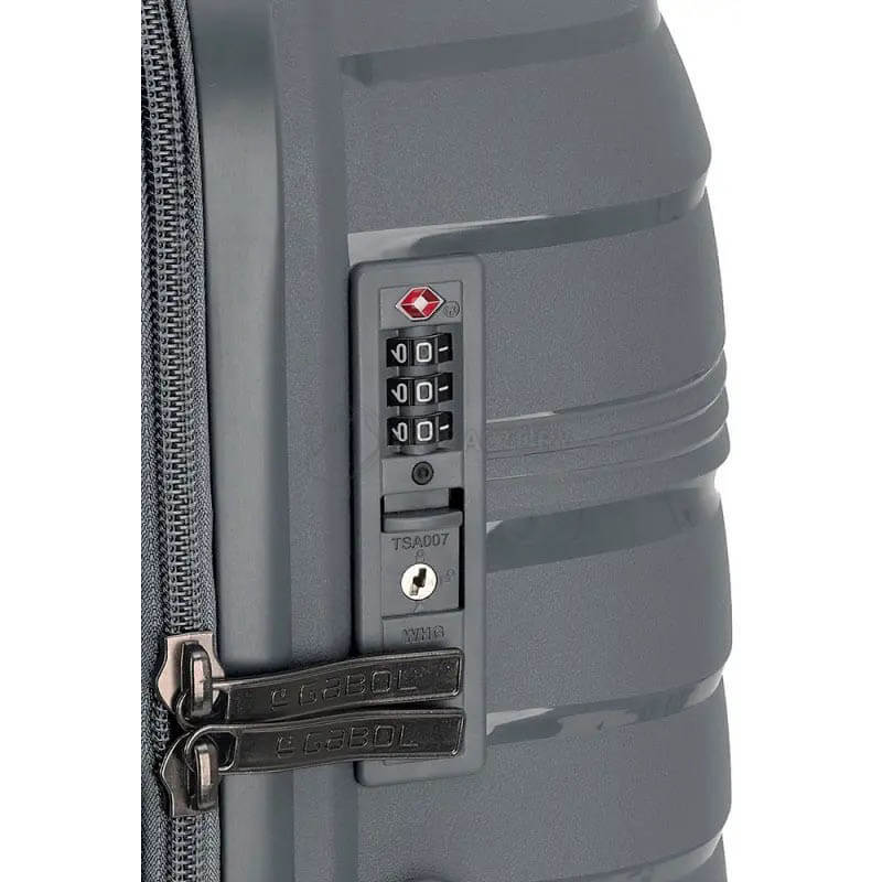 Чемодан на 4-х колесах Gabol Kiba L 114/124 л Gris (931377)