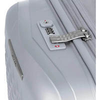 Чемодан на 4-х колесах Gabol Queens M 72/80 л Plata (931361)