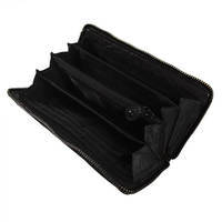 Кошелек женский Ashwood D81 Black винтажный (D81 BLK)