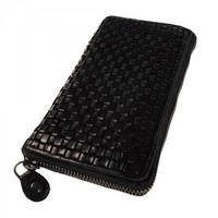 Кошелек женский Ashwood D81 Black винтажный (D81 BLK)