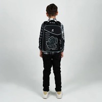 Школьный каркасный рюкзак Kite Education 531 Player Черный 15л (K25-531M-3)