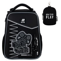 Школьный каркасный рюкзак Kite Education 531 Player Черный 15л (K25-531M-3)