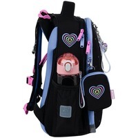 Школьный каркасный рюкзак Kite Education 531 Love is Черный 15л (K25-531M-2)
