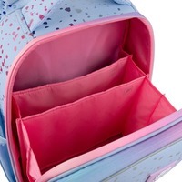 Школьный каркасный рюкзак Kite Education 531 Shiny Голубой 15л (K25-531M-1)