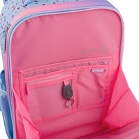 Школьный каркасный рюкзак Kite Education 531 Shiny Голубой 15л (K25-531M-1)